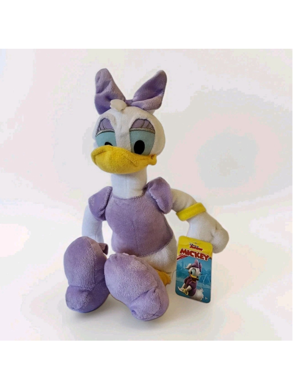 Disney Junior Mickey Mouse & Friends Daisy Duck 15" Plush Stuffed Animal NWT